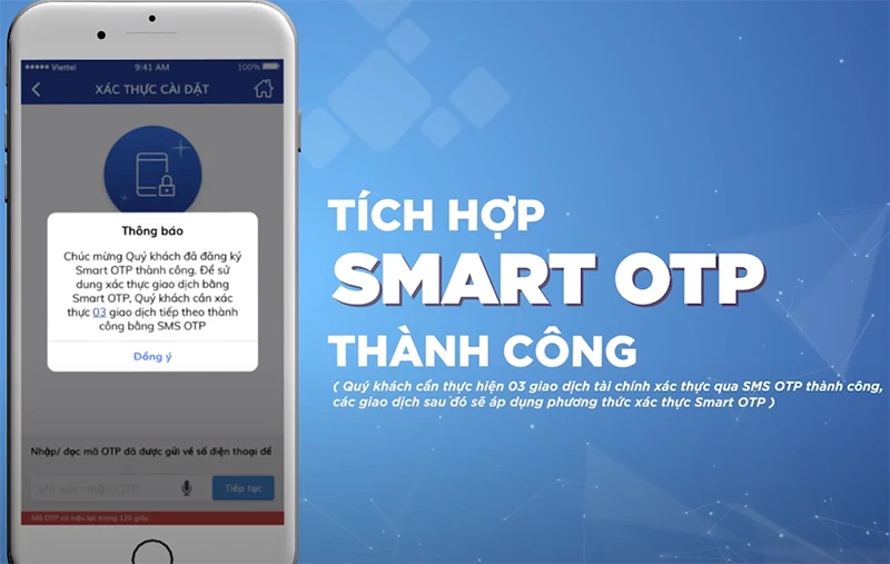 Cách đăng ký, sử dụng BIDV Smart OTP chi tiết