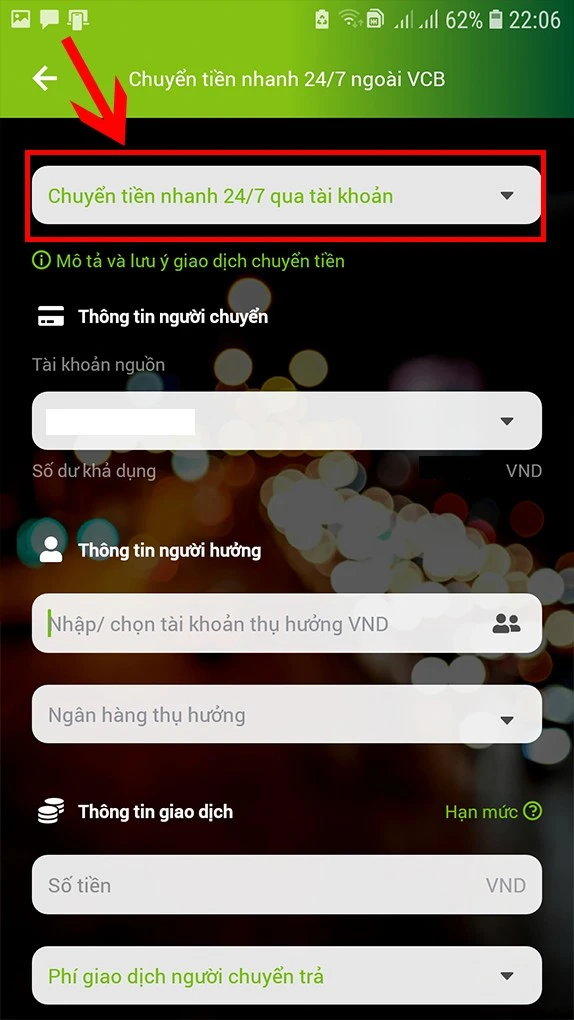 2 cách chuyển khoản Vietcombank online trên điện thoại, máy tính, PC đơn giản