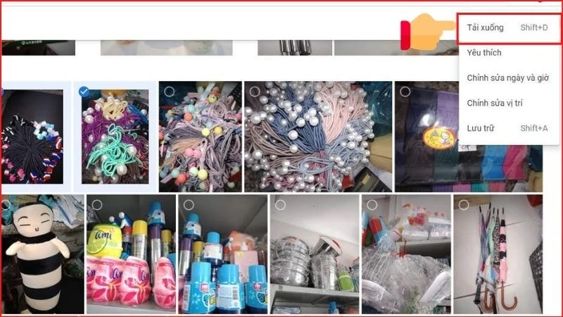 Cách tải ảnh từ Google Photos về điện thoại, máy tính nhanh, dễ dàng