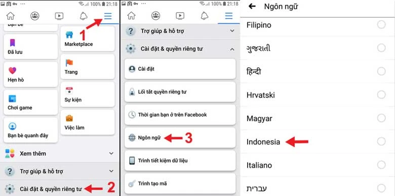 Hướng dẫn cách đổi tên Facebook 1 chữ trên điện thoại, máy tính