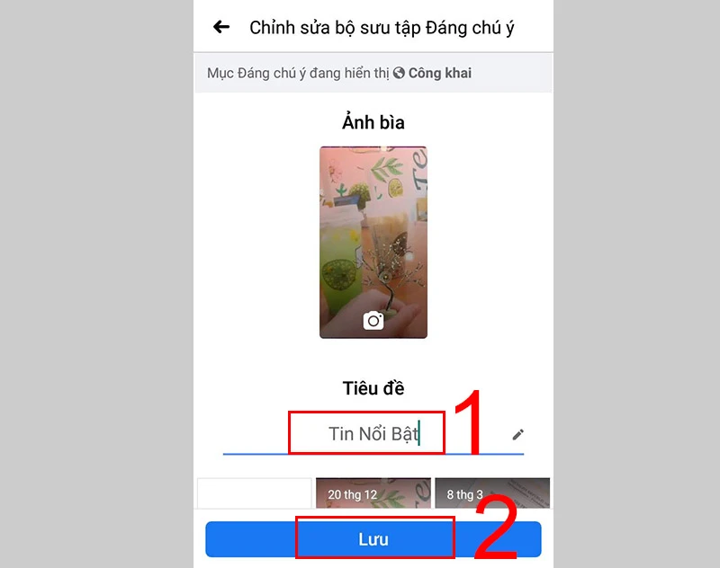 Cách tạo story nổi bật trên Facebook bằng điện thoại cực nhanh - Thegioididong.com