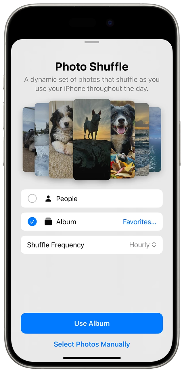 Thay đổi hình nền iPhone