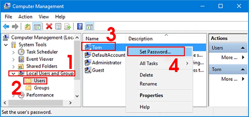 Hướng dẫn cách cài đặt và thay đổi mật khẩu cho máy tính Windows 10 - Thegioididong.com