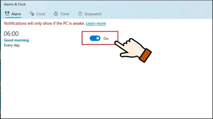 Cách đặt báo thức trên máy tính, laptop Windows và MacBook