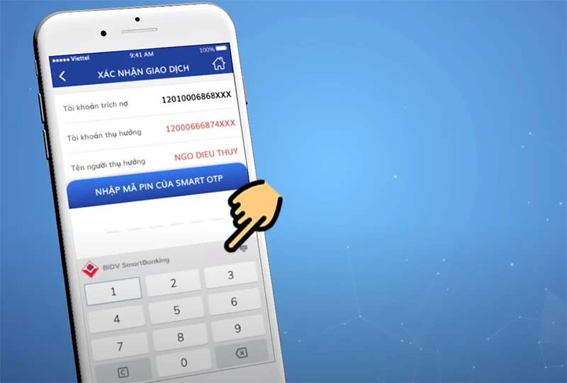 Cách đăng ký, sử dụng BIDV Smart OTP chi tiết
