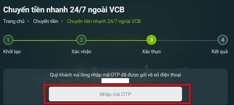 2 cách chuyển khoản Vietcombank online trên điện thoại, máy tính, PC đơn giản