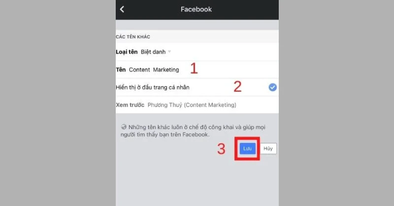 Các thao tác đặt, xóa biệt danh trên Facebook cực đơn giản mà không phải ai cũng biết