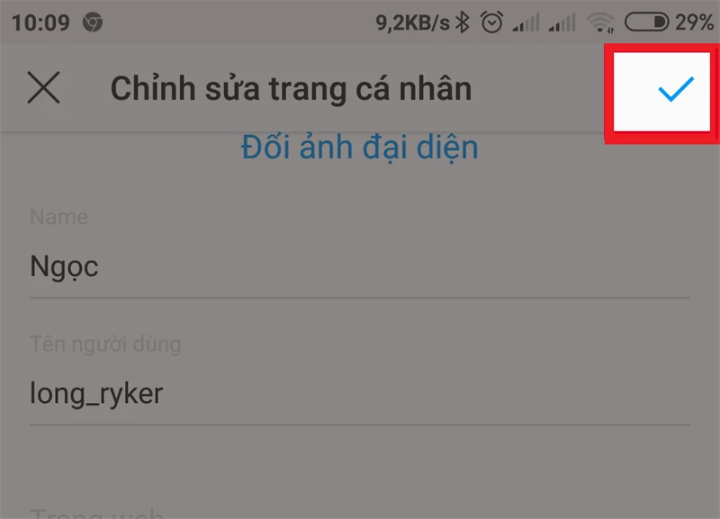 Cách đổi tên, số điện thoại, địa chỉ email trên Instagram đơn giản nhất