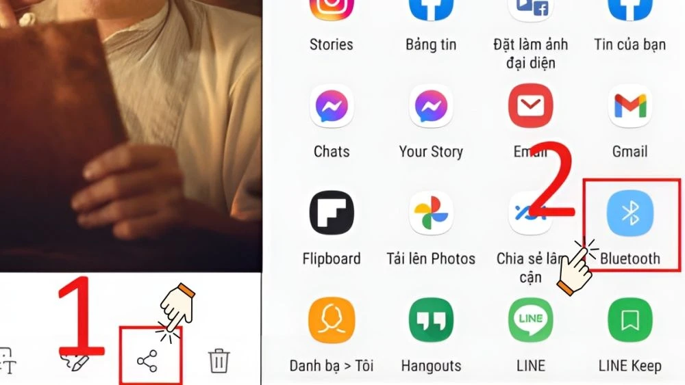 Cách chuyển dữ liệu từ Android sang Android nhanh chóng
