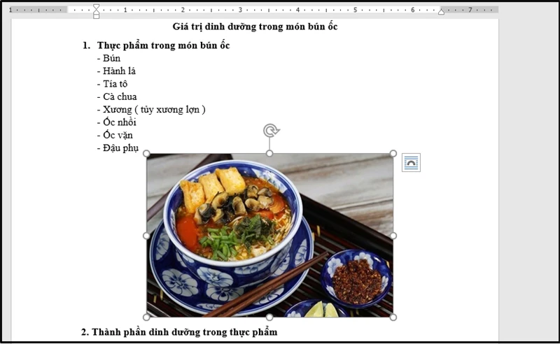 3 cách xoay, thay đổi vị trí, di chuyển ảnh trong Word nhanh nhất