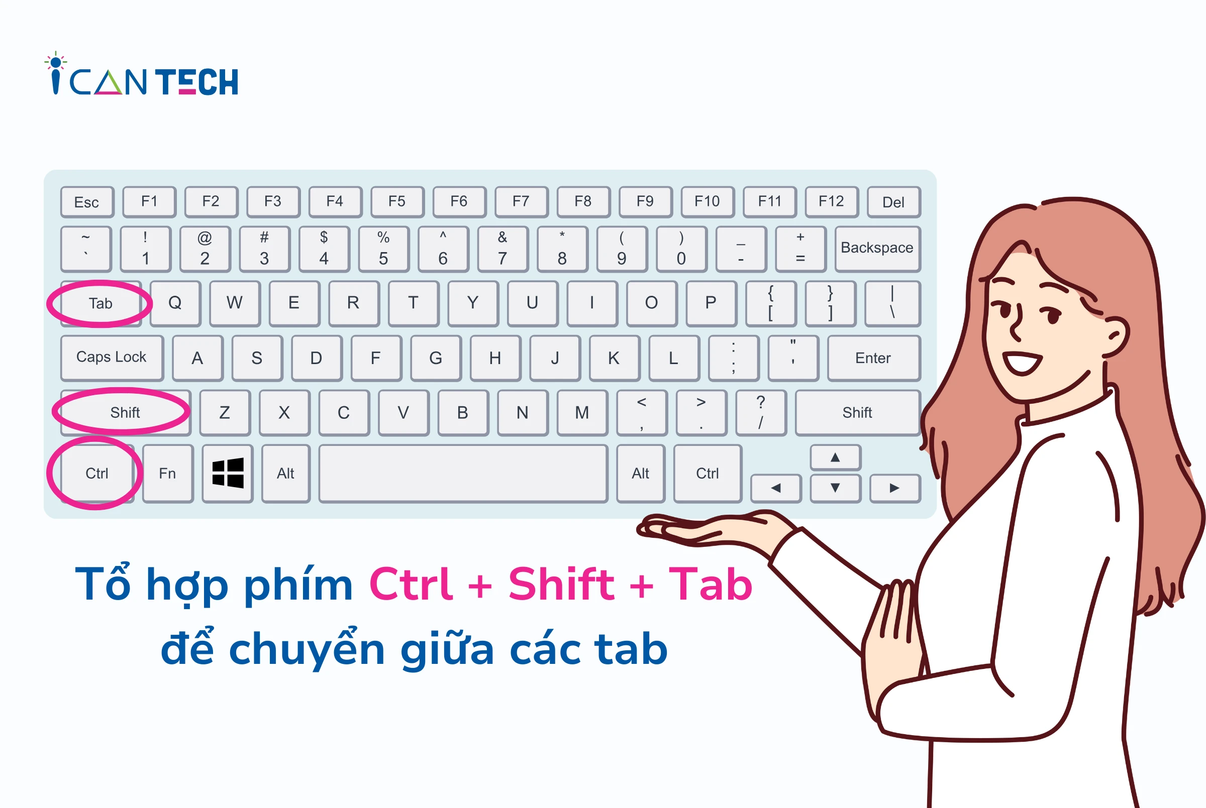 Thành thạo 3 cách chuyển tab nhanh, làm việc thêm chuyên nghiệp!