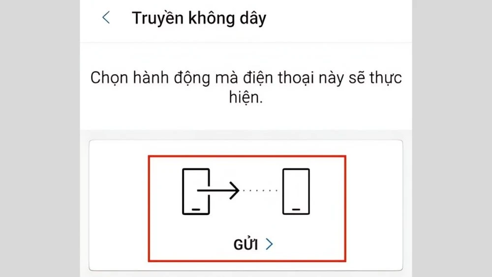 Cách chuyển dữ liệu từ Android sang Android nhanh chóng