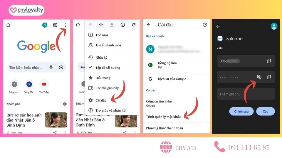 7 cách lấy lại mật khẩu Zalo nhanh nhất không cần mã xác thực