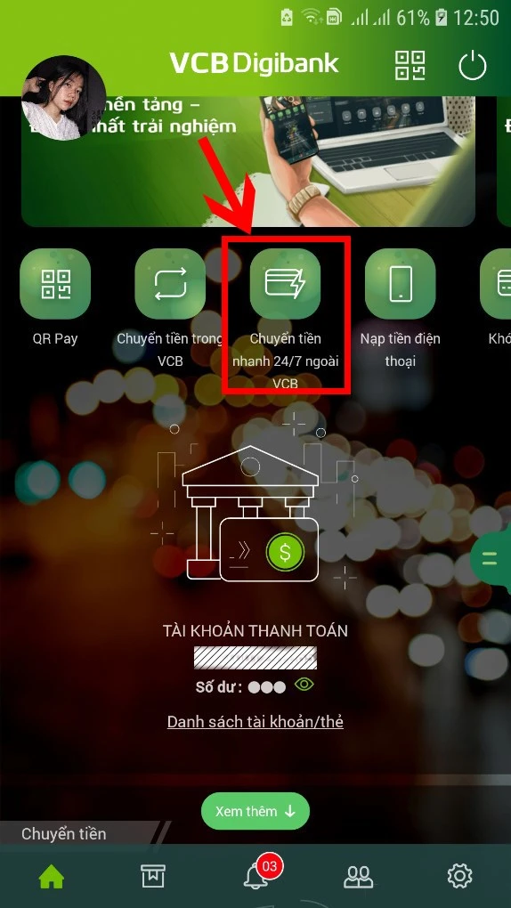 2 cách chuyển khoản Vietcombank online trên điện thoại, máy tính, PC đơn giản