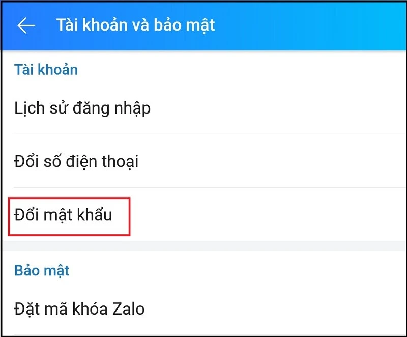 2 Cách đổi mật khẩu Zalo đơn giản trên điện thoại, máy tính