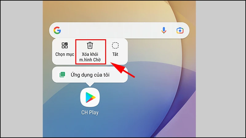 Cách lấy lại, thêm biểu tượng ứng dụng vào màn hình chính trên Android - Thegioididong.com