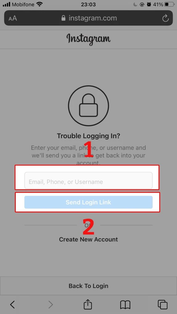 2 cách lấy lại mật khẩu Instagram khi bị quên trên điện thoại, máy tính