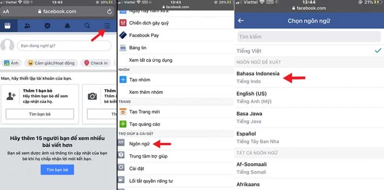 Hướng dẫn cách đổi tên Facebook 1 chữ trên điện thoại, máy tính