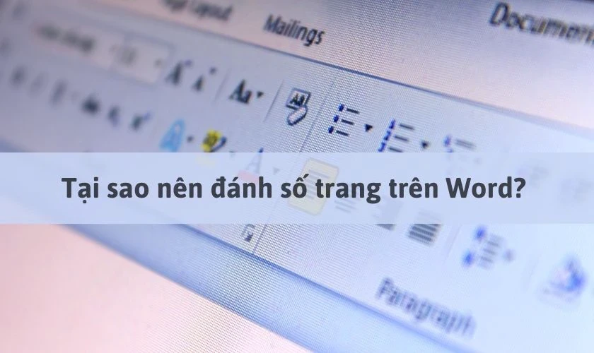 Cách đánh số trang trong word 2007, 2010, 2016 chỉ trong 3s