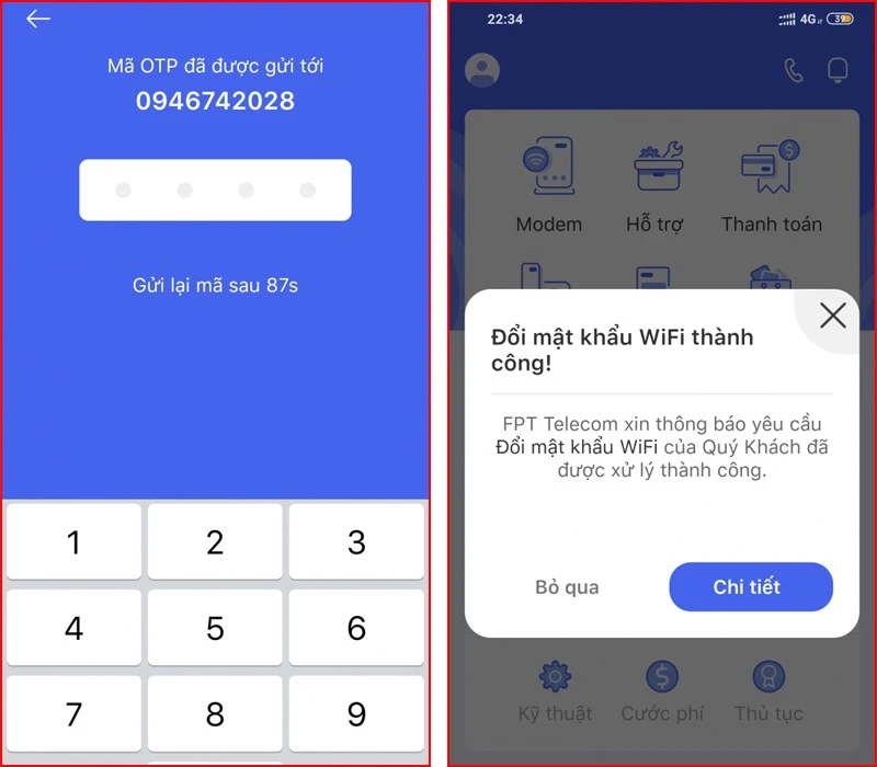2 cách đổi mật khẩu wifi, pass wifi FPT ngay trên điện thoại, máy tính