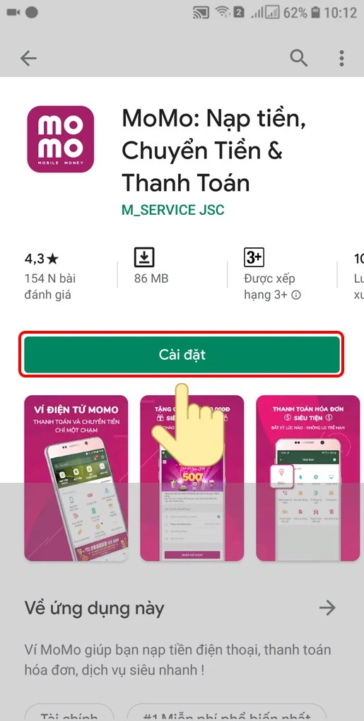 Cách cài đặt và tạo tài khoản Ví MoMo trên điện thoại đơn giản nhất