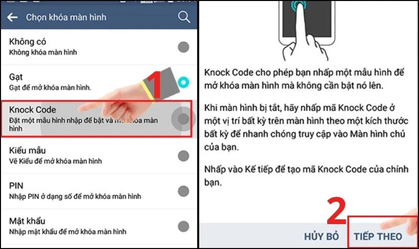 Cách cài mật khẩu điện thoại Android và iPhone nhanh nhất