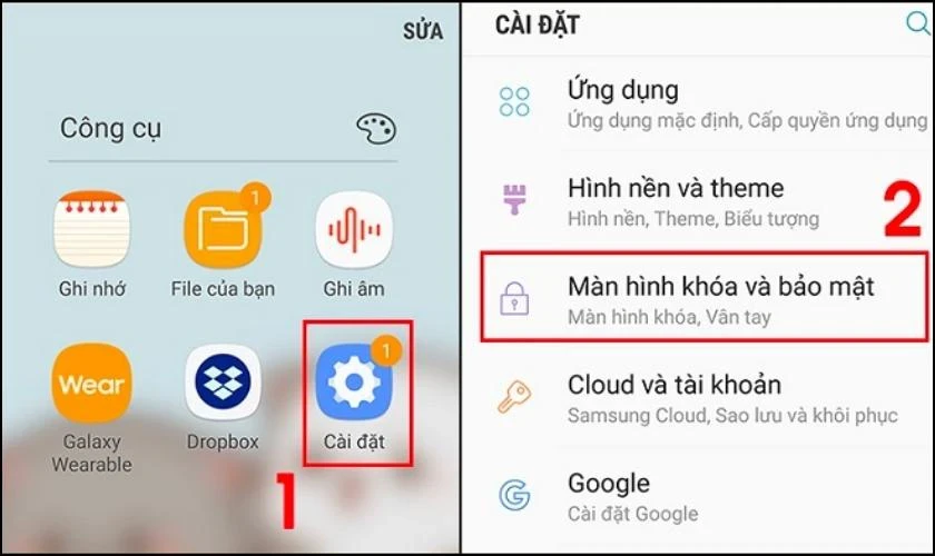 Cách cài mật khẩu điện thoại Android và iPhone nhanh nhất