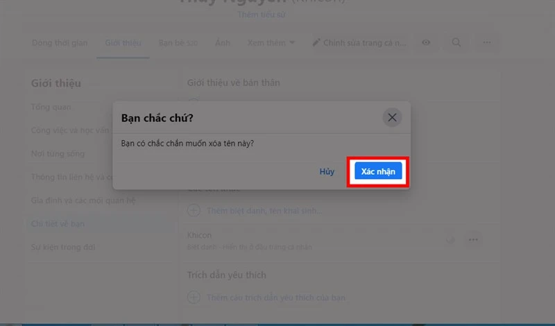 Cách đặt, đổi, xóa biệt hiệu Facebook trên máy tính, điện thoại