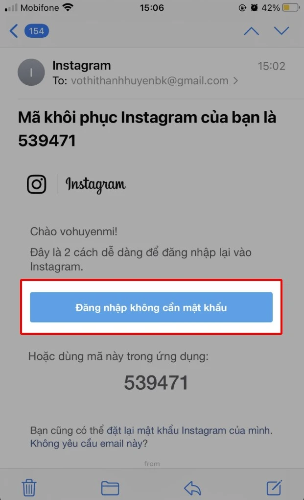 2 cách lấy lại mật khẩu Instagram khi bị quên trên điện thoại, máy tính
