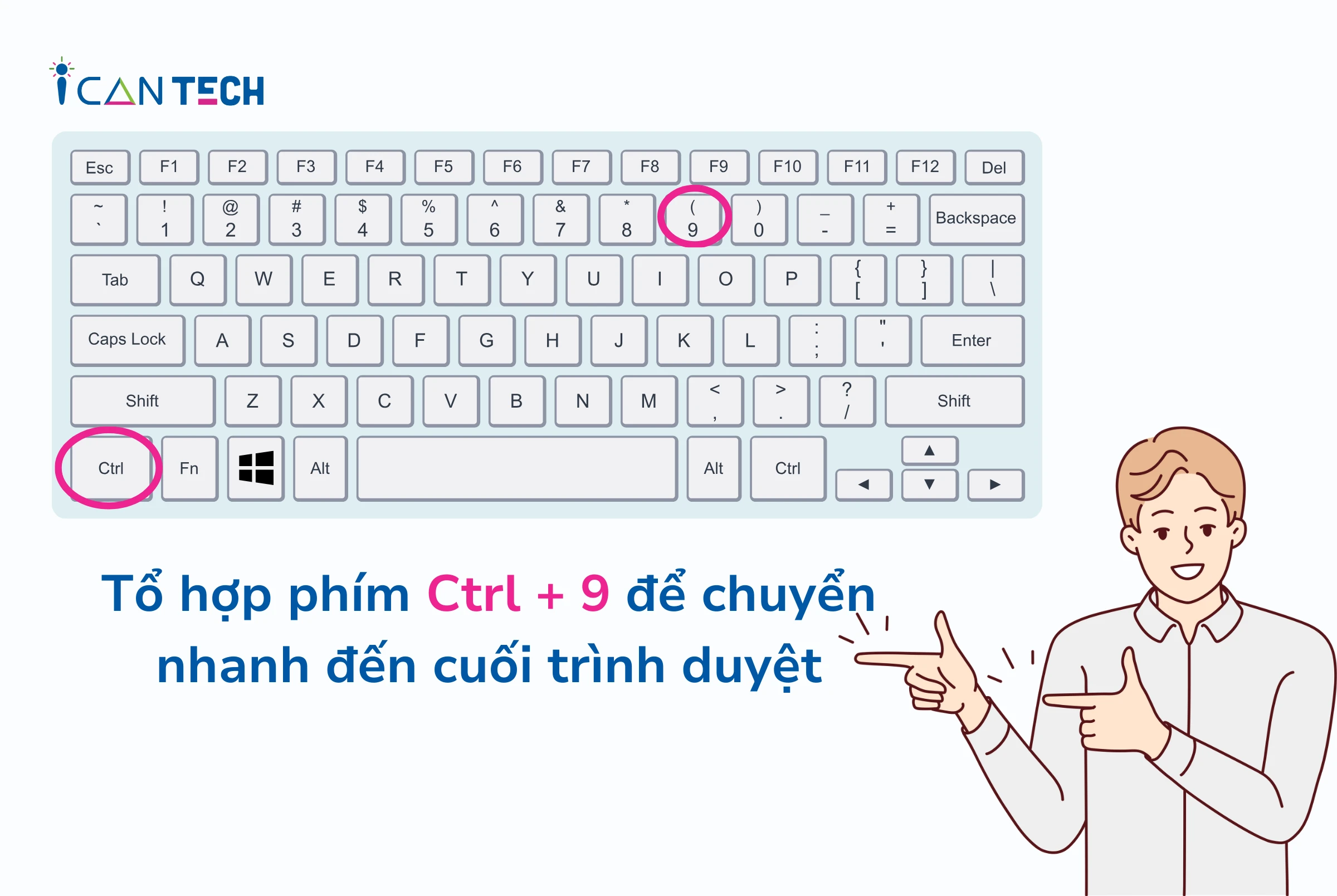 Thành thạo 3 cách chuyển tab nhanh, làm việc thêm chuyên nghiệp!