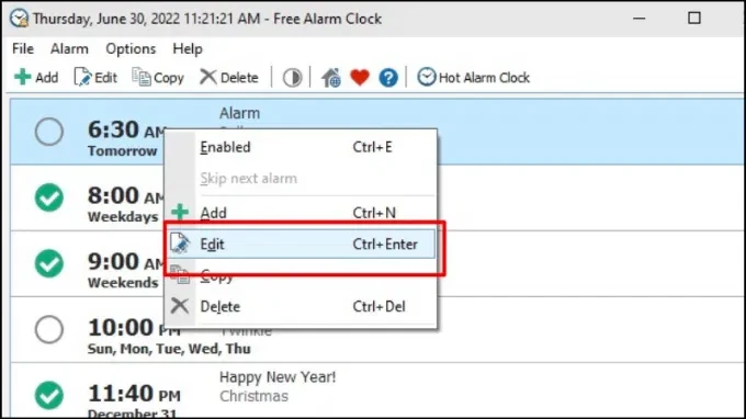 Cách đặt báo thức trên máy tính, laptop Windows và MacBook