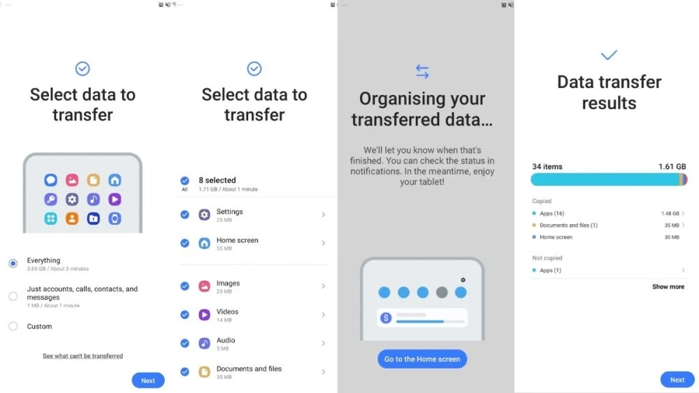 Cách chuyển dữ liệu từ Android sang Android nhanh chóng