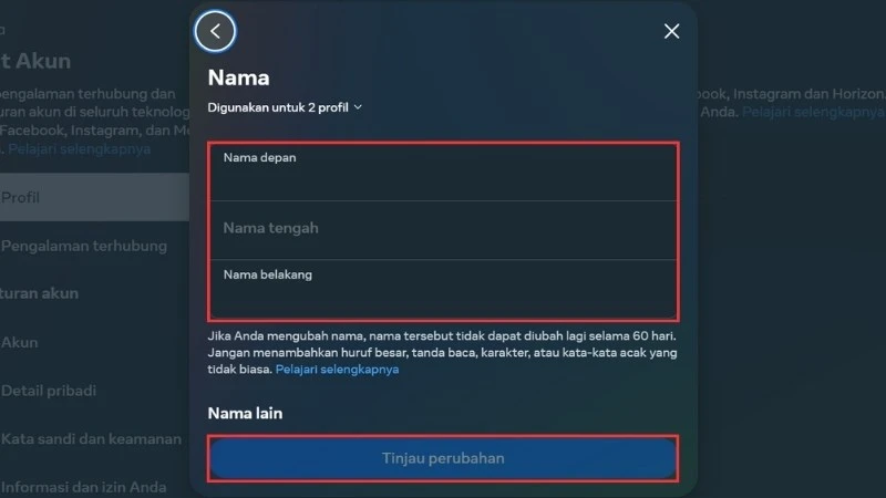 Cách đổi tên Facebook 1 chữ đơn giản nhất trên điện thoại, PC - Thegioididong.com