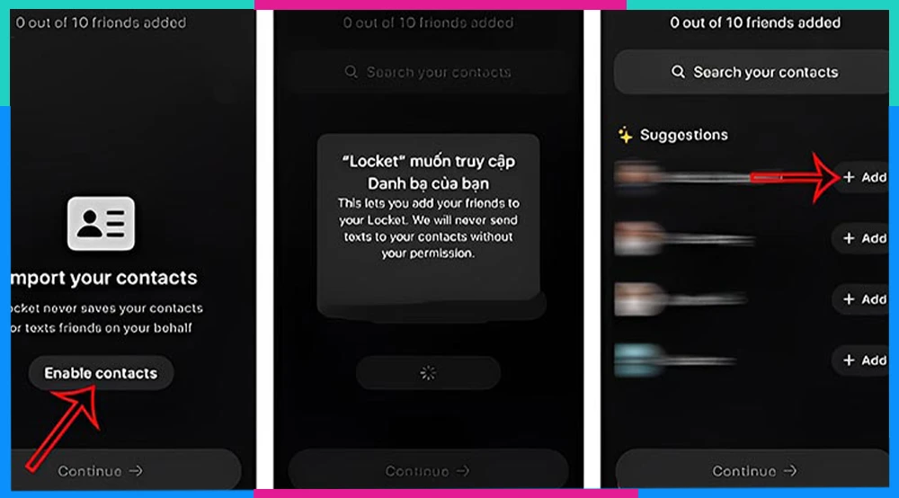 Khám phá ngay cách đăng nhập Locket trên iPhone và Android cực dễ