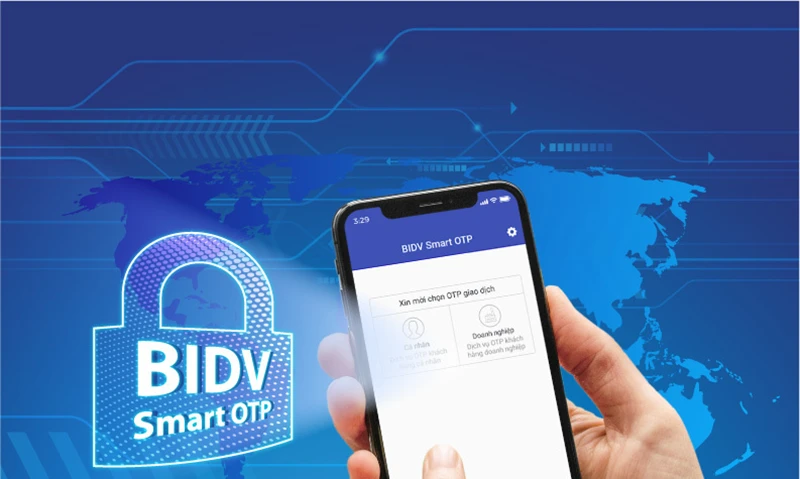 Cách đăng ký, sử dụng BIDV Smart OTP chi tiết