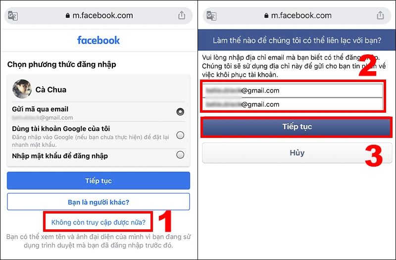 Cách lấy lại mật khẩu Facebook không cần mã xác nhận đơn giản cho bạn - Thegioididong.com