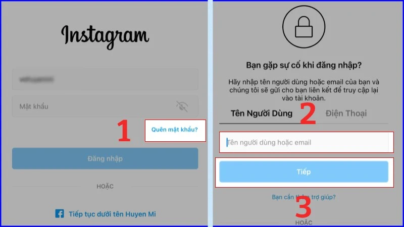 2 cách lấy lại mật khẩu Instagram khi bị quên trên điện thoại, máy tính