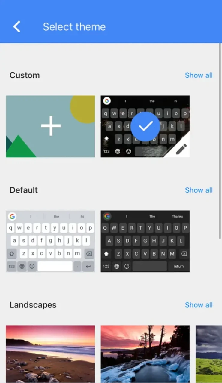 6+ cách đổi hình nền bàn phím điện thoại Samsung, iPhone đơn giản