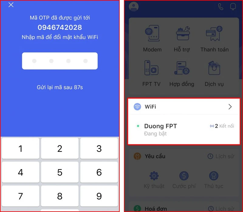 2 cách đổi mật khẩu wifi, pass wifi FPT ngay trên điện thoại, máy tính