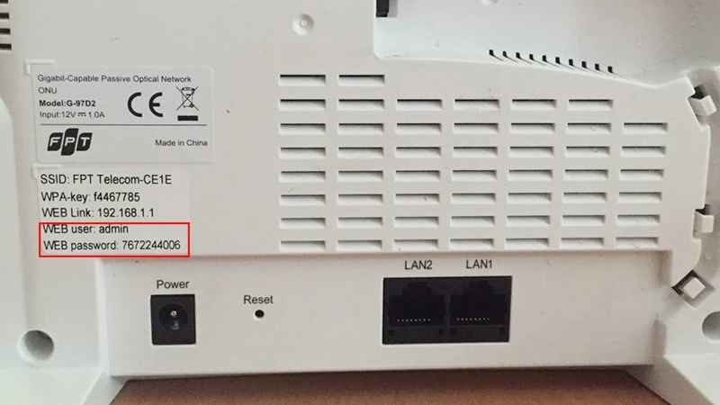 2 cách đổi mật khẩu wifi, pass wifi FPT ngay trên điện thoại, máy tính