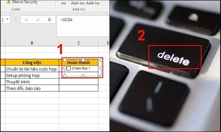 Cách đánh dấu tích trong Excel cực kỳ đơn giản, nhanh chóng