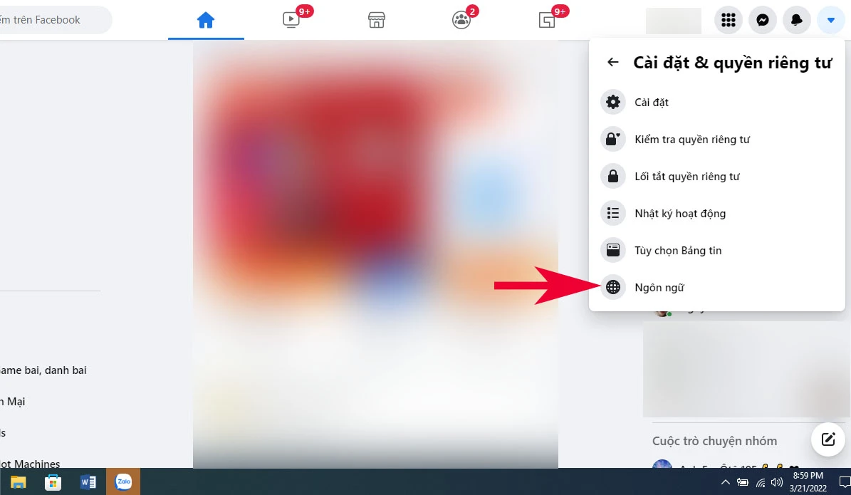 Hướng dẫn cách đổi tên Facebook 1 chữ trên điện thoại, máy tính