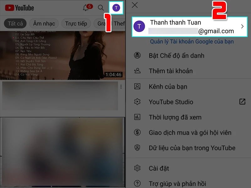 Cách đăng xuất tài khoản YouTube trên điện thoại, máy tính dễ thực hiện