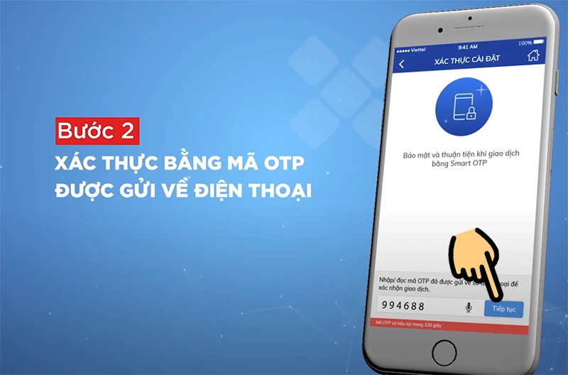 Cách đăng ký, sử dụng BIDV Smart OTP chi tiết