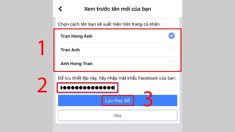 Hướng dẫn cách đổi tên Facebook trên điện thoại, máy tính mới nhất - Thegioididong.com