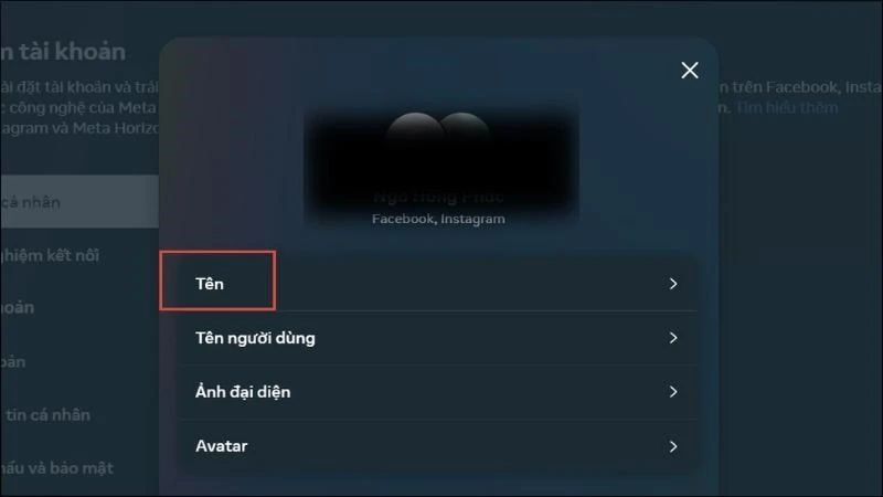 Hướng dẫn cách đổi tên Facebook trên điện thoại, máy tính mới nhất - Thegioididong.com