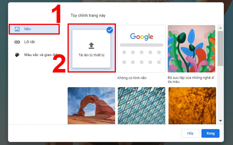 Cách thay đổi hình nền Google Chrome đơn giản, dễ thực hiện - Thegioididong.com