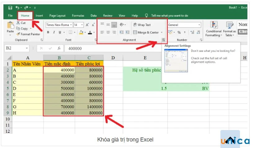 Hướng dẫn cách cố định hàm trong excel đơn giản, nhanh chóng