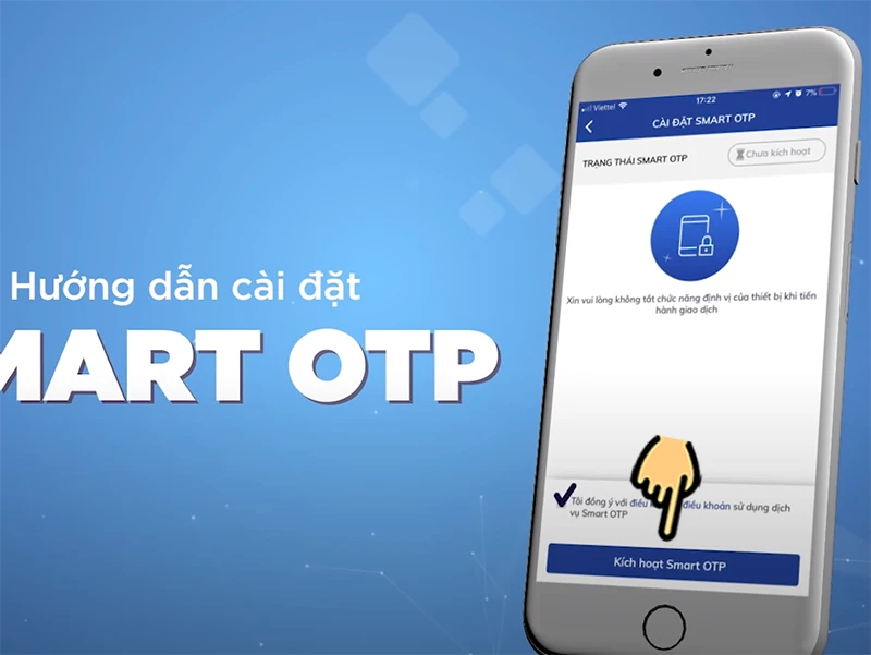Cách đăng ký, sử dụng BIDV Smart OTP chi tiết