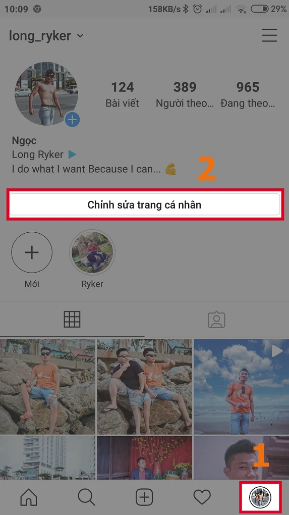 Cách đổi tên, số điện thoại, địa chỉ email trên Instagram đơn giản nhất